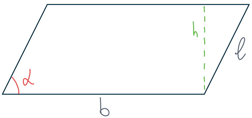 parallelogramma angolo 75°