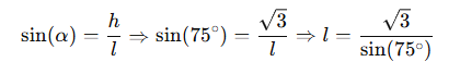 formula inversa primo teorema triangoli rettangoli