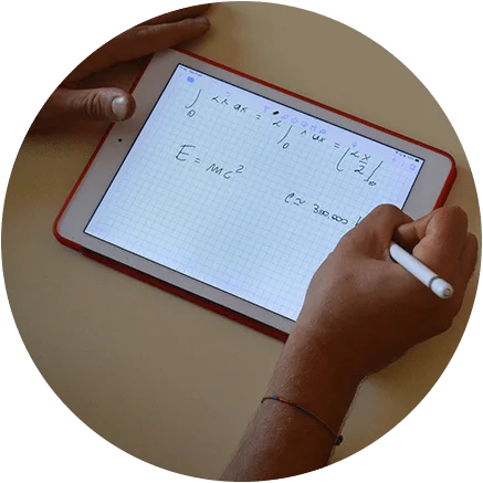 lezioni matematica fisica tablet