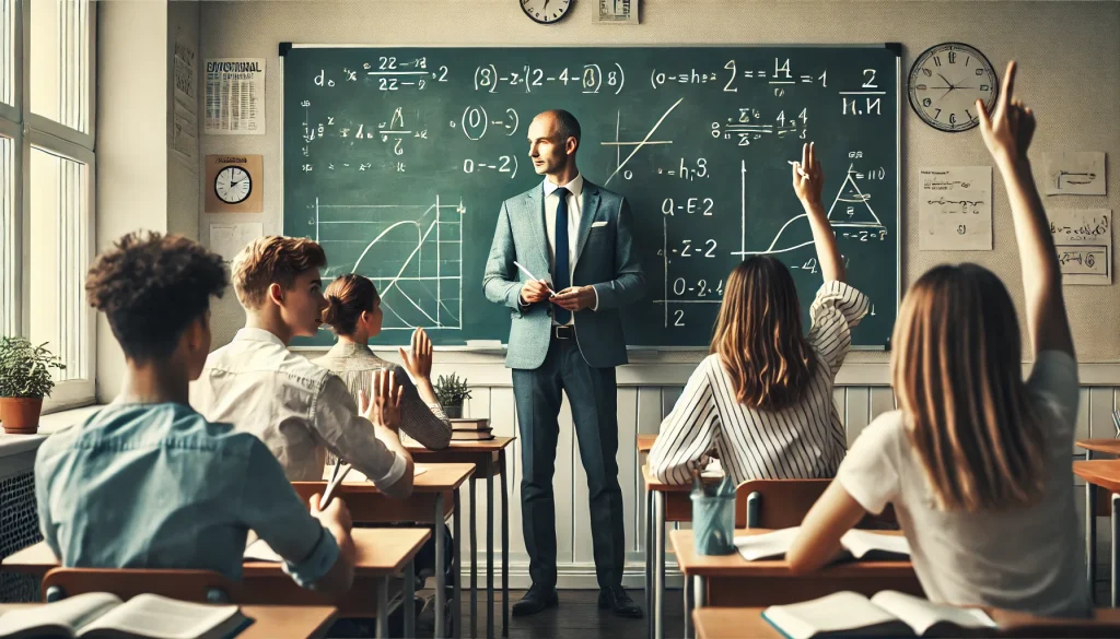 studenti di matematica alle superiori